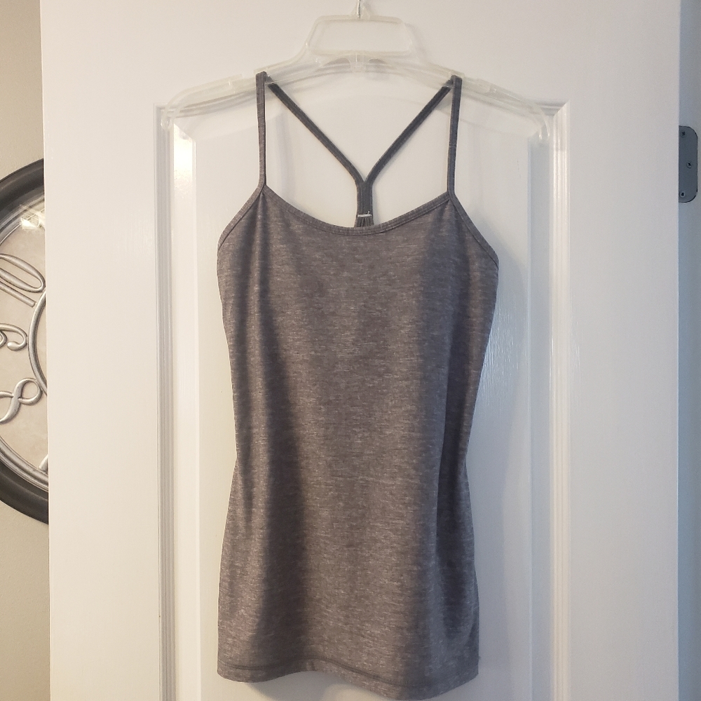 Lululemon tank with built in bra. Size 4